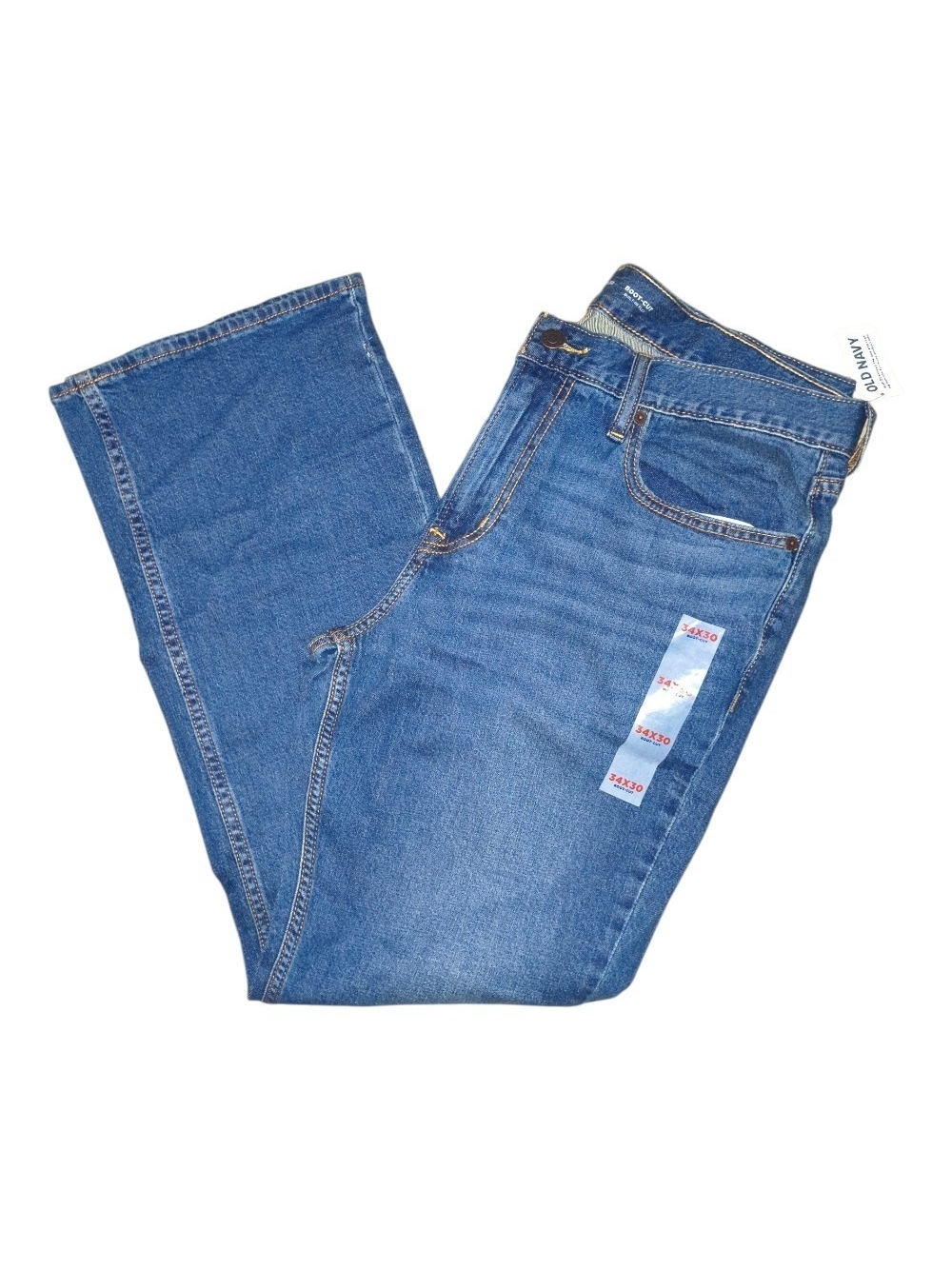 NWT Old Navy Men's Blue Bootcut Jeans